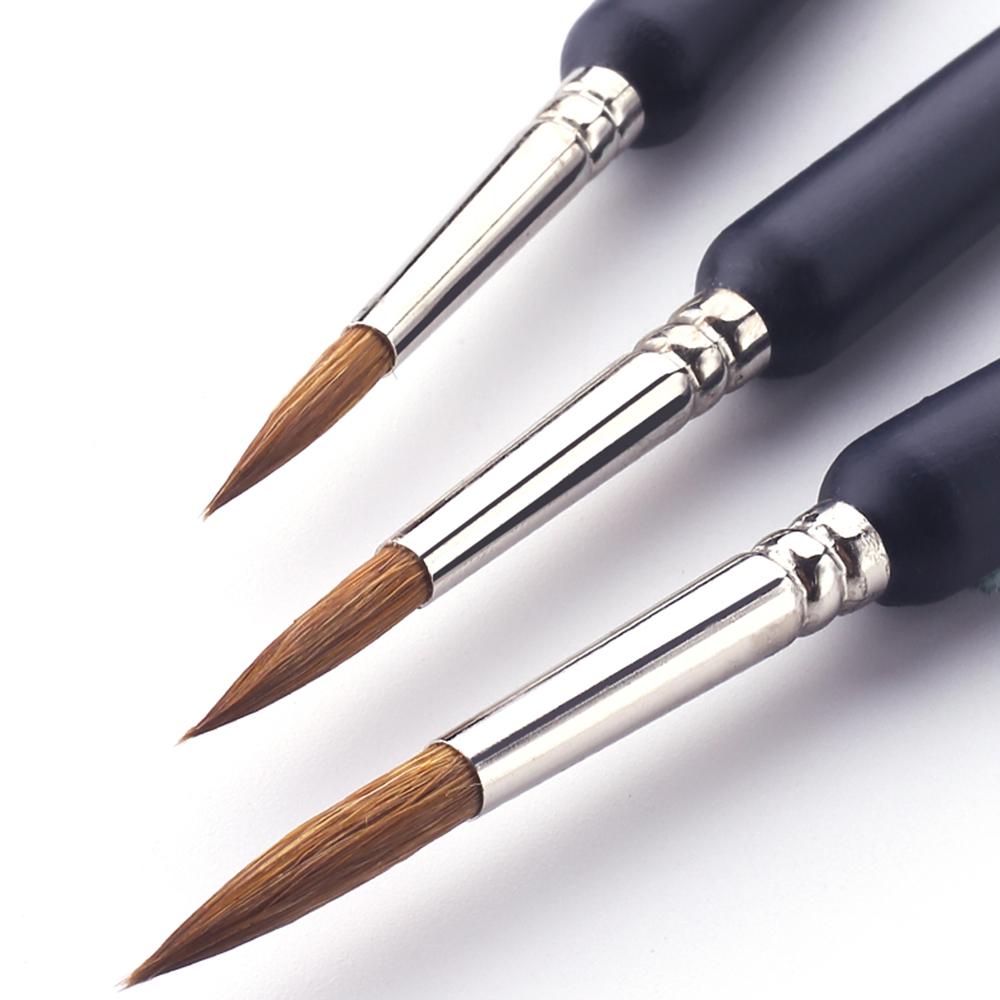 5pcs High Quality Miniature Paint Detail Brush Set for Oil Painting 5pcs High Quality Miniature Paint Detail Brush Set for Oil Painting