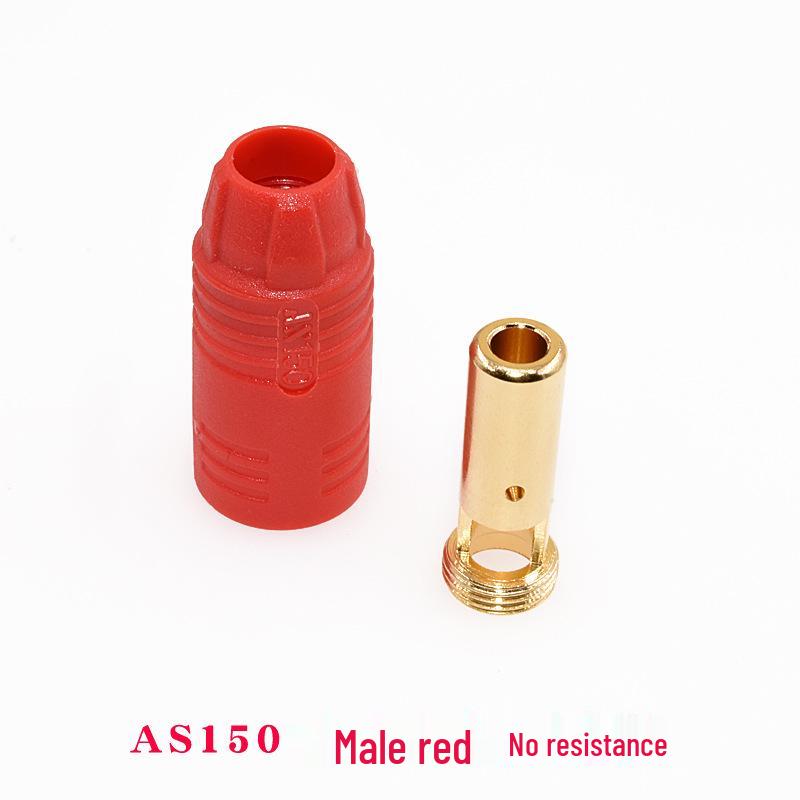 AS150 Anti-Spark 7mm Gold-Plated High Current Battery Connector - Male & Female