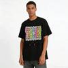 Teacher Teach Love Inspire Print Casual Short Sleeve T-Shirt Pure cotton T-shirt