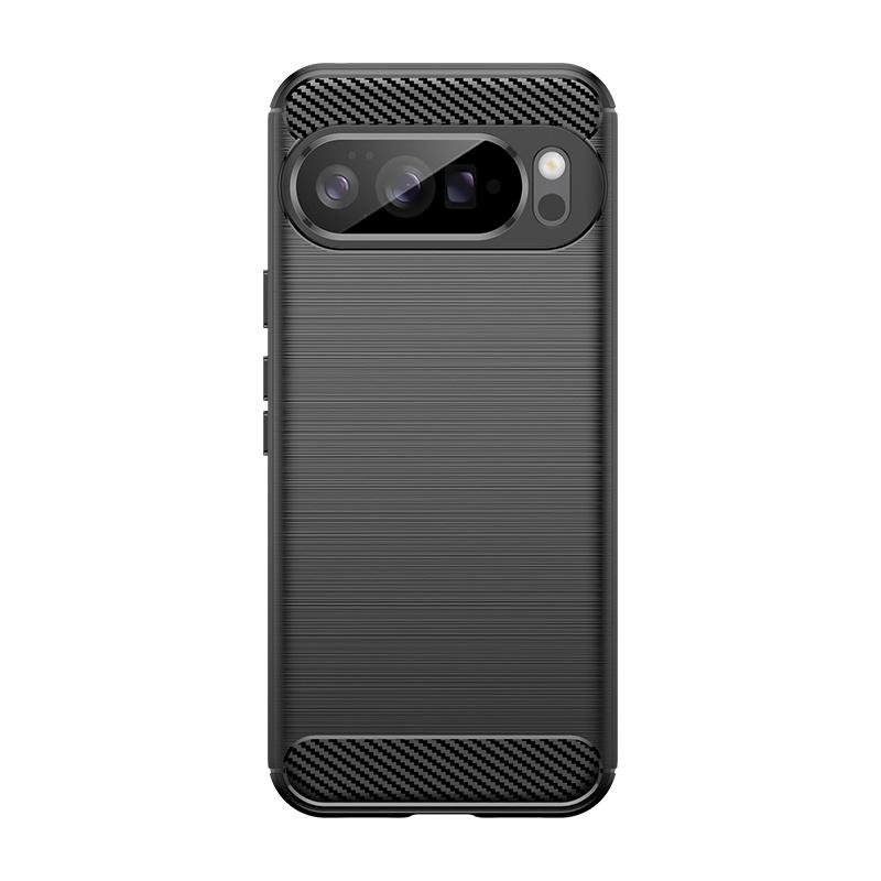 For Google Pixel 10 Pro Case Cover Pixel 10 Capas New Bumper Back Shockproof Soft TPU Carbon Fiber Fundas Google Pixel 10 Pro XL