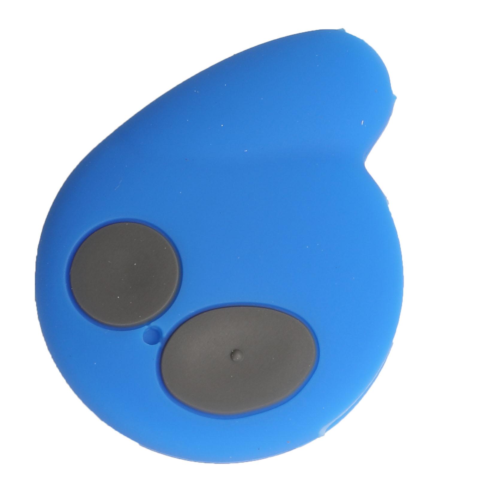 

Силиконовый чехол для автомобильного ключа jingyuqin для Toyota 2 кнопки Smart Auto Car Keys Fob Cover Keychain для сигнализации Honda Cobra темно-синий