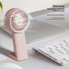Sommer Mini Handventilator 3 Geschwindigkeiten Einstellbar USB Wiederaufladbar Katzenohren Kühlventilator Leise Tragbar Reise Outdoor Kleiner Persönlicher Ventilator