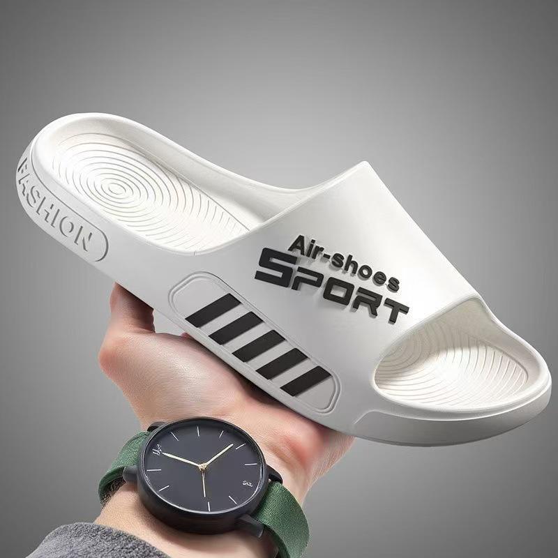 Men's Non-slip Odor-resistant Extra Large Cool Summer Slippers for Indoor/Outdoor Wear and Bathing