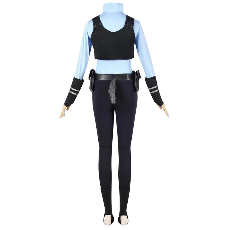 Women's Zootopia Judy Hopps Cosplay Costume - Full Set Officer Bunny Uniform
