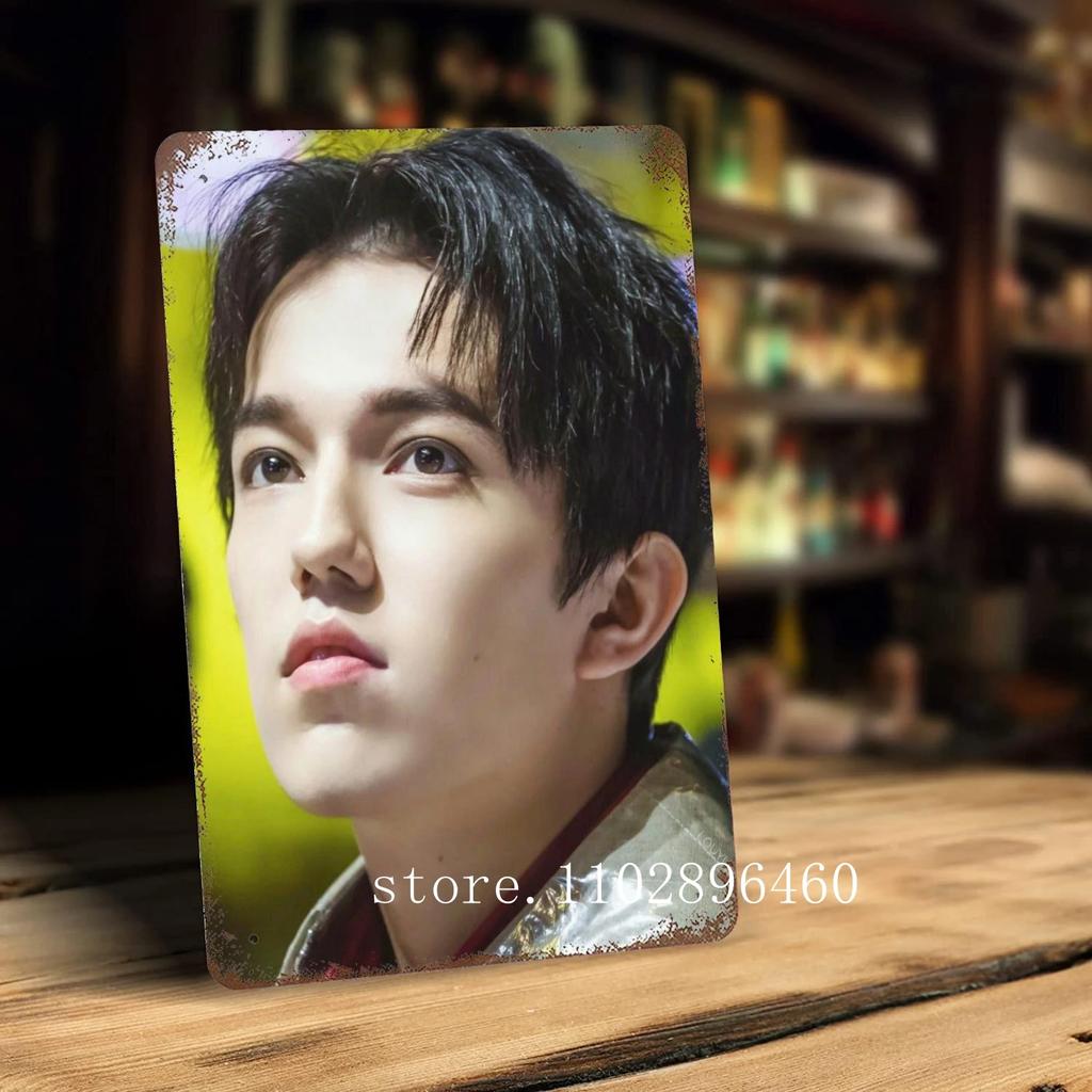 Dimash kudaibergen Nástěnné dekorace plechové cedule a značky Vintage plechové cedule Kapitan kovový plakát Dekorace pro bar hospodu klub Nástěnná dekorace