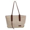 AI Large-capacity Canvas Bag Women's New Fashion Simple Shoulder Bag High-end Texture Portable Tote Bag