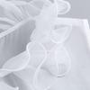 Reusable Fashion Collar Insert Delicate Lace Trim Polyester Layered Neckline Accessory For Various Clothing Styles
