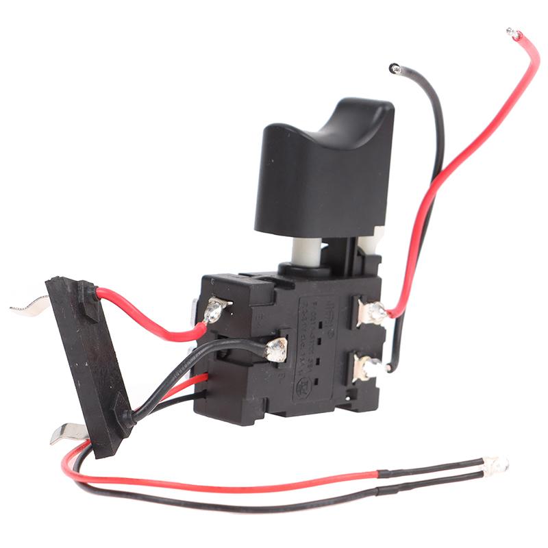 Bohrmaschine Staubdicht Geschwindigkeitsregelung Druckknopf Auslöseschalter Dc12V