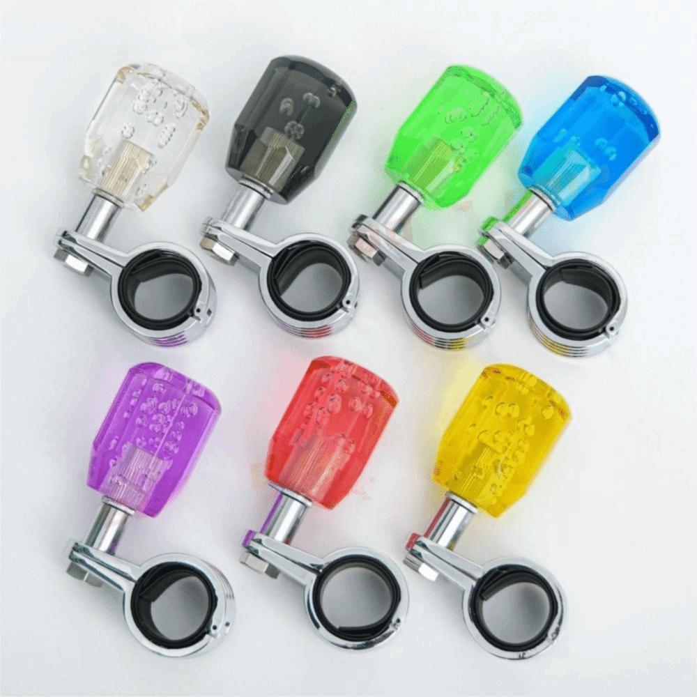 Acrylic Crystal Material Steering Wheel Spinner Knob Acrylic Crystal Knob Vehicle Use