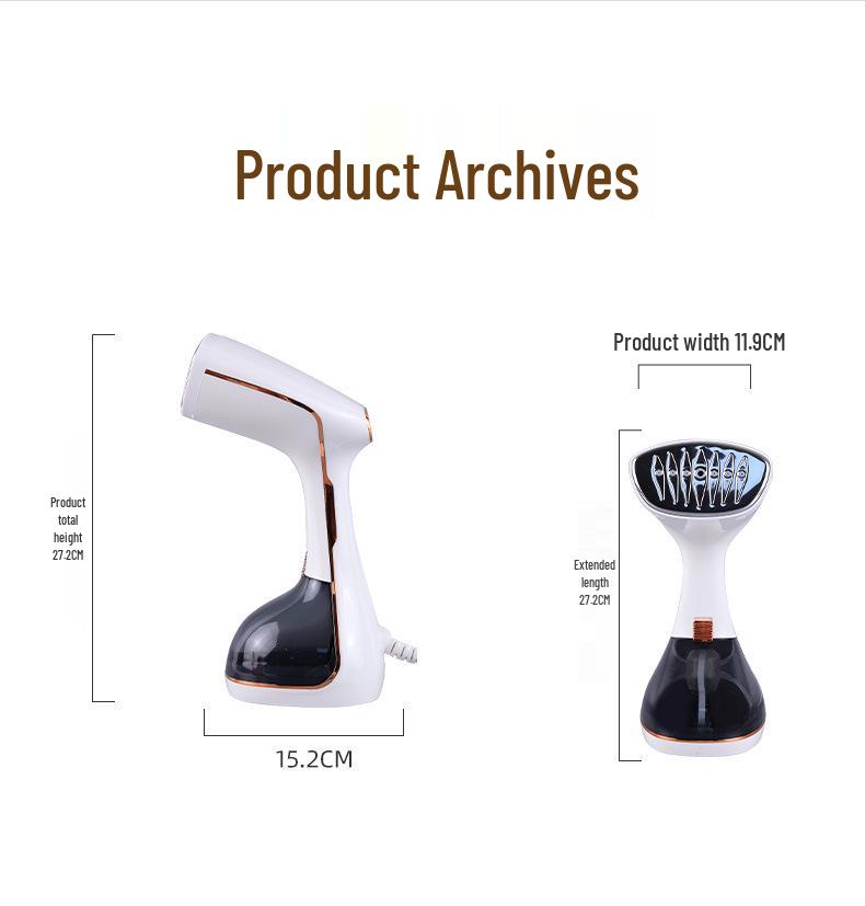 Portable Handheld Steam Iron for Home and Dorms