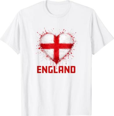 Soccer Football- England Heart Fan WM 2026 T-Shirt