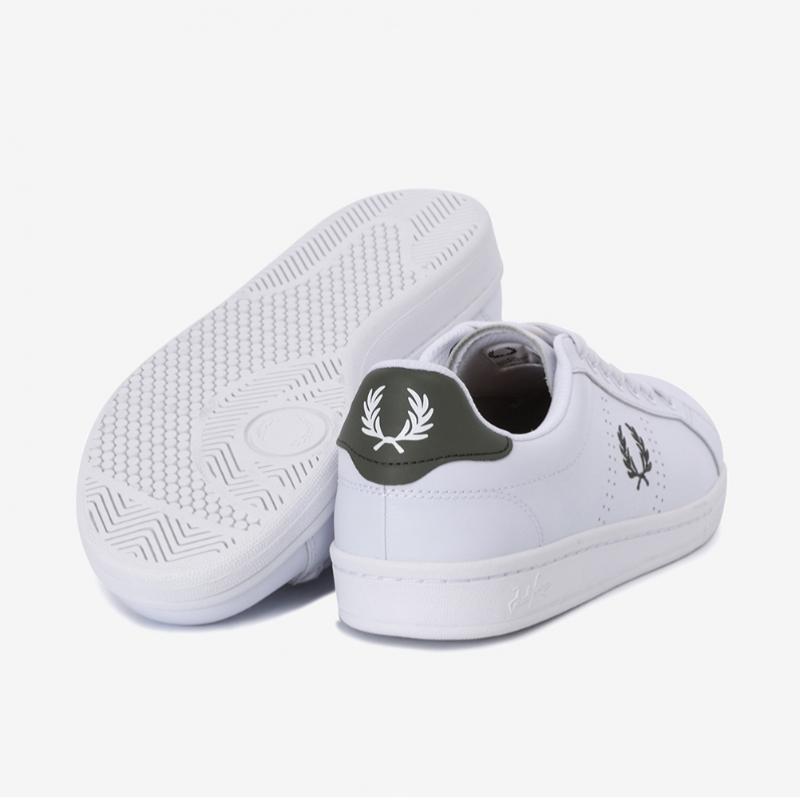 Fred Perry Men S Leather ShoeS B721 Leather Sfpu2436312 W20