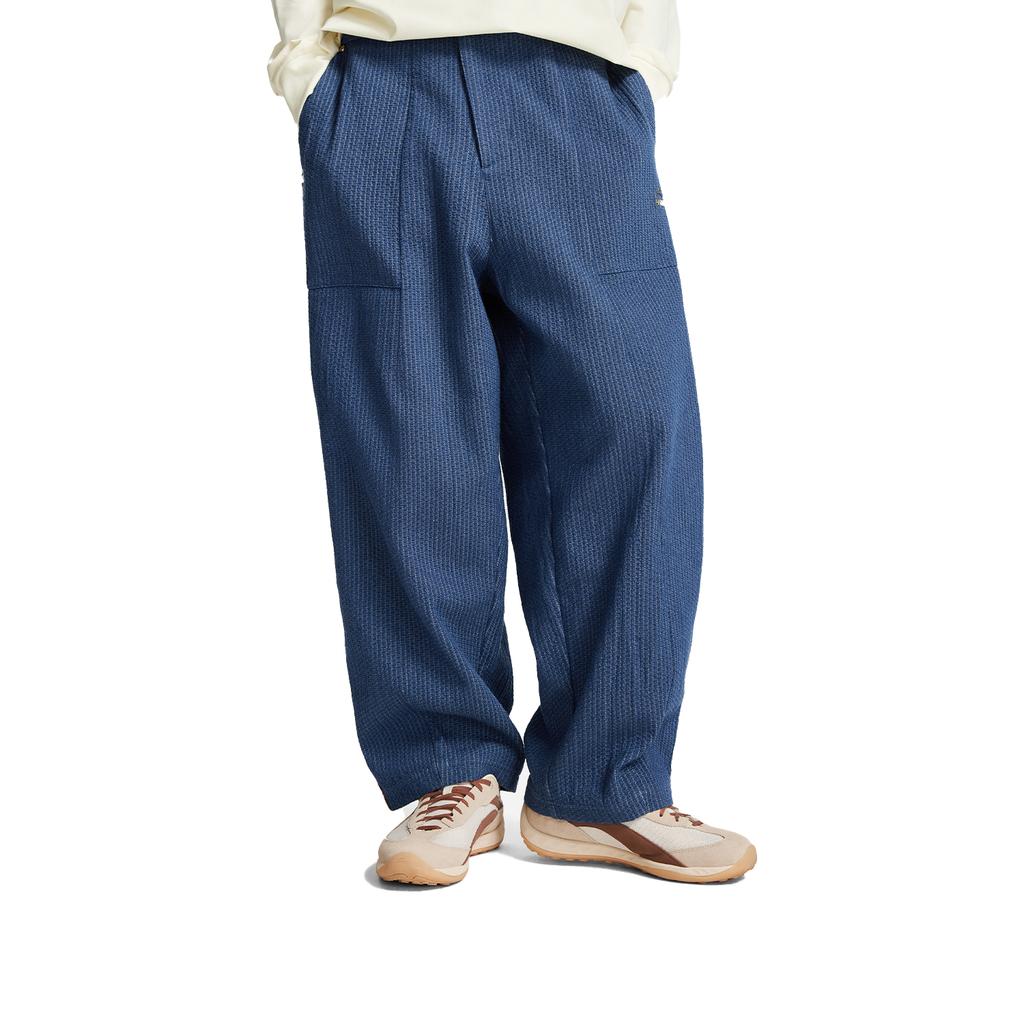 Li Ning Sports Lifestyle Series Logo Stitching Button Casual Pants Men pants AKXW031-3