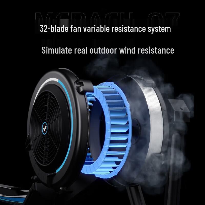 Mairuike Q7 Foldable Air Resistance Rowing Machine