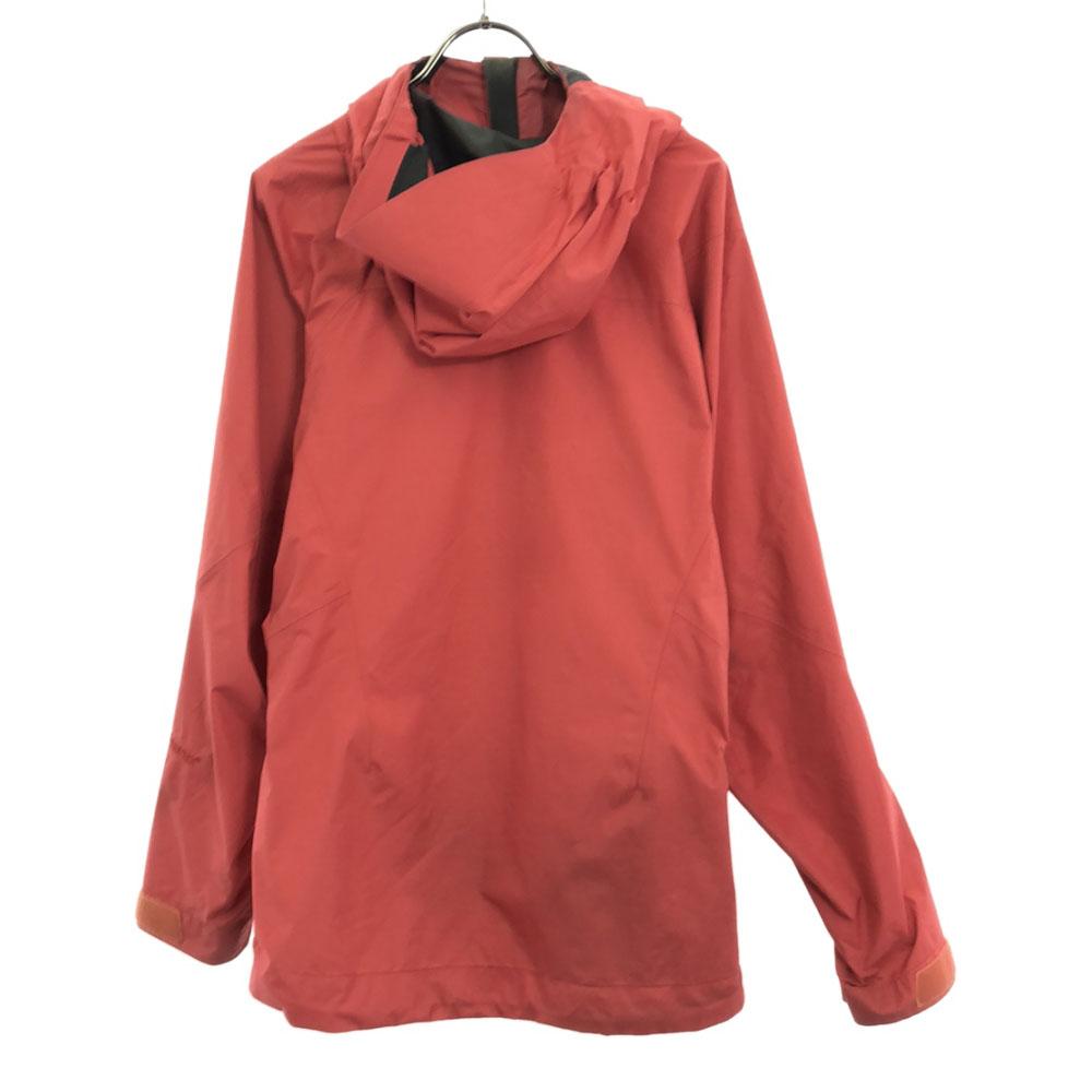 Patagonia GORE-TEX Logo Embroidery Hard Shell Jacket S Red Outdoors Women Used
