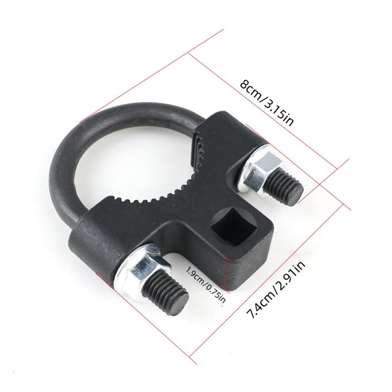 Car Tie Rod Inner Rocker Removal Tool U-shaped Wrench Auto Chassis Rocker Install And Disassembly Repair Tool Car Tools