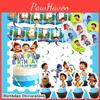 Vibrant Luca Party Ocean Cartoon Character Theme Disposable Cake Ornaments
