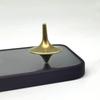 1pc Movie Totem Metal Gyro Silvery Hand Spinning Top Fingertips Small Cyclone Gyroscope Anti Stress Fidget Toys for Adult Gifts