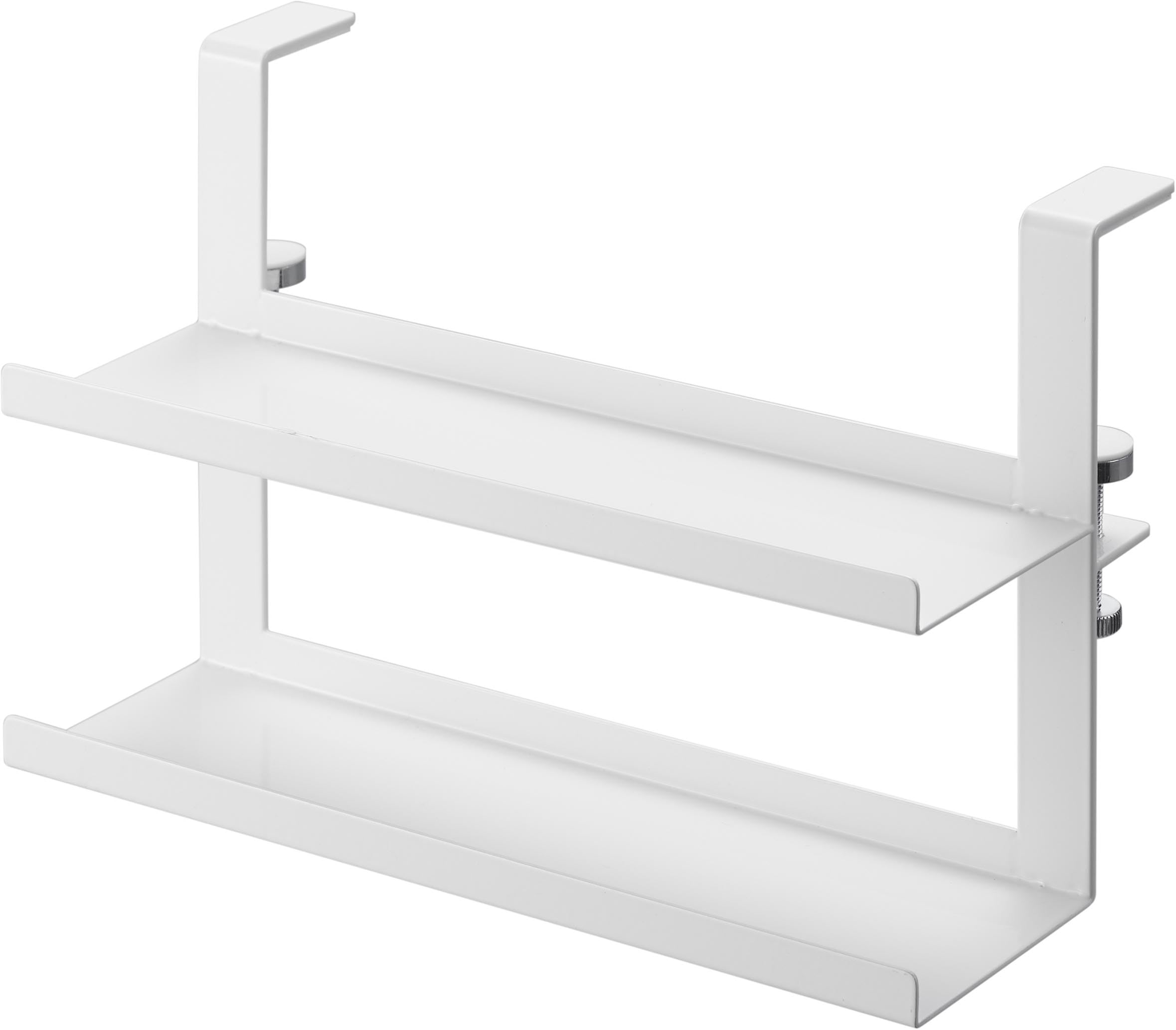 

Yamazaki Jitsugyo 1793 Range Hood Horizontal Wrap Storage White W19 x D9 x H12cm Tower Wrap Holder Просто помістіть його на кухонну витяжку білий