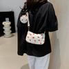 Korean Version of Large-capacity Fashion Bag 2025 Summer New Small Fresh Shoulder Armpit Bag Personalized Crescent Bag