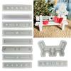 Benches Silicone Molds Plasters Molds Creative Chair Gypsum Molds Castings Molds Craft Supplies