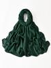 Elegantes Damen Einfaches Solides Kette Seiden Schal Kopftuch Wickeltuch Schal Sonnenschutz Bandana Hijab Damen Böhmisch Schal Pareo Sommer Neu