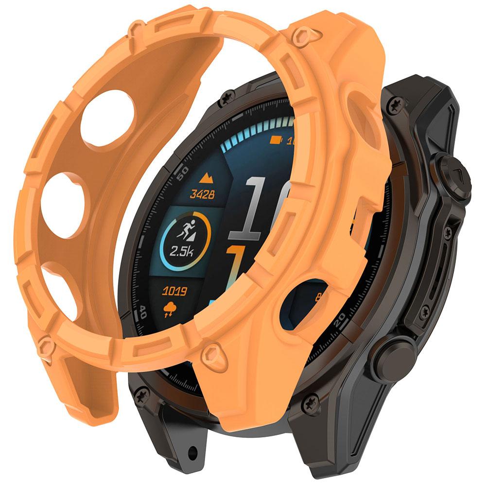Watch Protective Case Cover for Garmin Fenix8 47mm / 51mm Soft Tpu SmartWatch Shockproof Protector Shell Anti-scratch