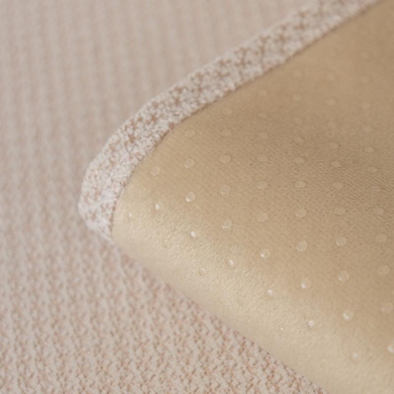 Solid Color Sofa Seat Cushion Chenille High-Grade NonSlip Mat Anti-Wrinkle Solid Wood Four Seasons Universal Splicing Sofa Cover