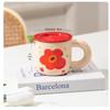 Caneca Cerâmica Shangheng Flor Dinamarquesa