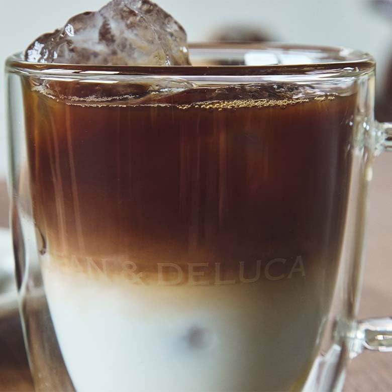 DEAN & DELUCA BISTRO Double-Walled Glass, 300ml, Heat-Resistant, Perfect for Hot Drinks, Simple Design