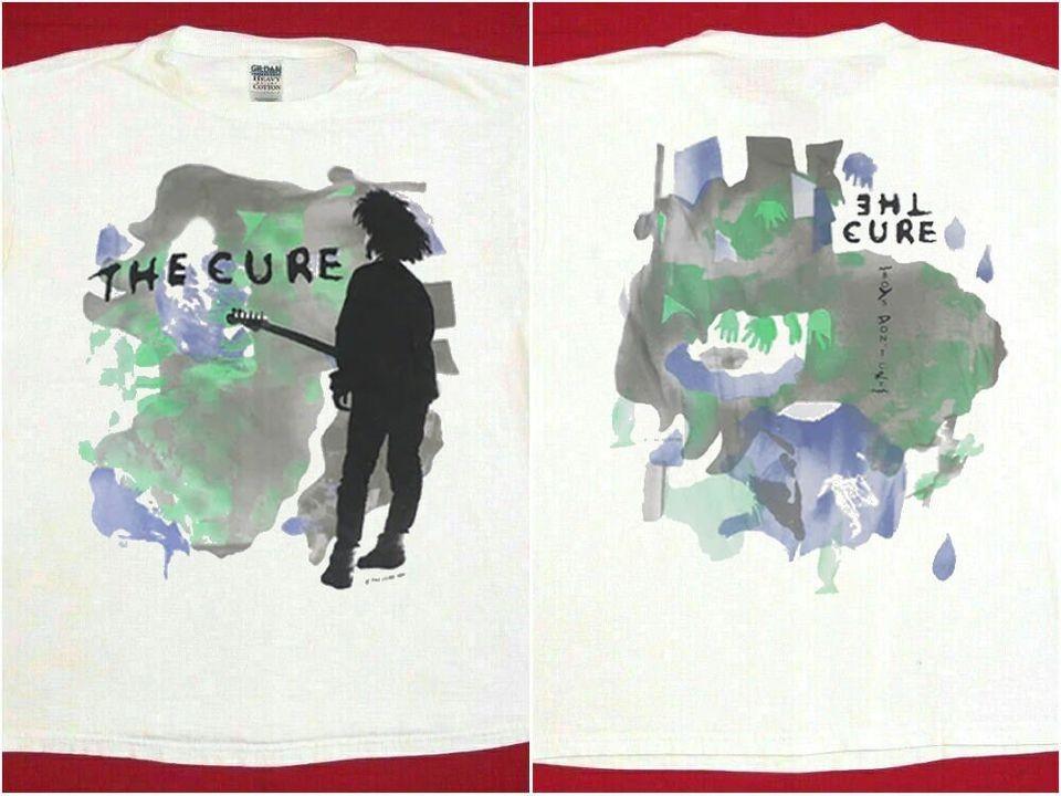 The Cure Boys Don t Cry 1986 T-shirt, Vtg 80s The Cure Rock Band Tour Concert Sh Unisex T-Shirt S