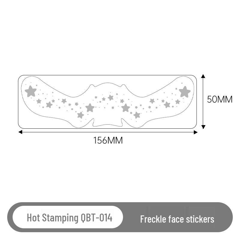 Hot-Selling Freckle Tattoo Stickers for Face Makeup