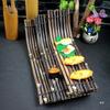Sashimi & Seafood Bamboo Raft Decoration – Perfect for Hot Pot, Beef, BBQ, and Plating