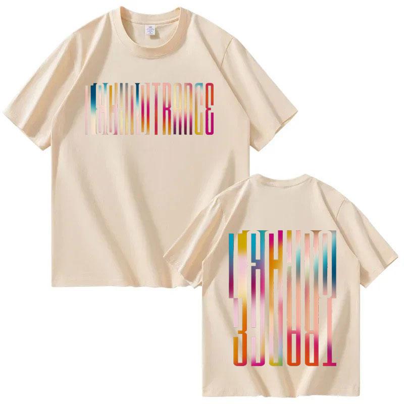 Techno Trance  Graphics Cover TShirt Men Womens Harajuku Cotton Oversized Short Sleeve Printed Fashion High Quality Casual Tops