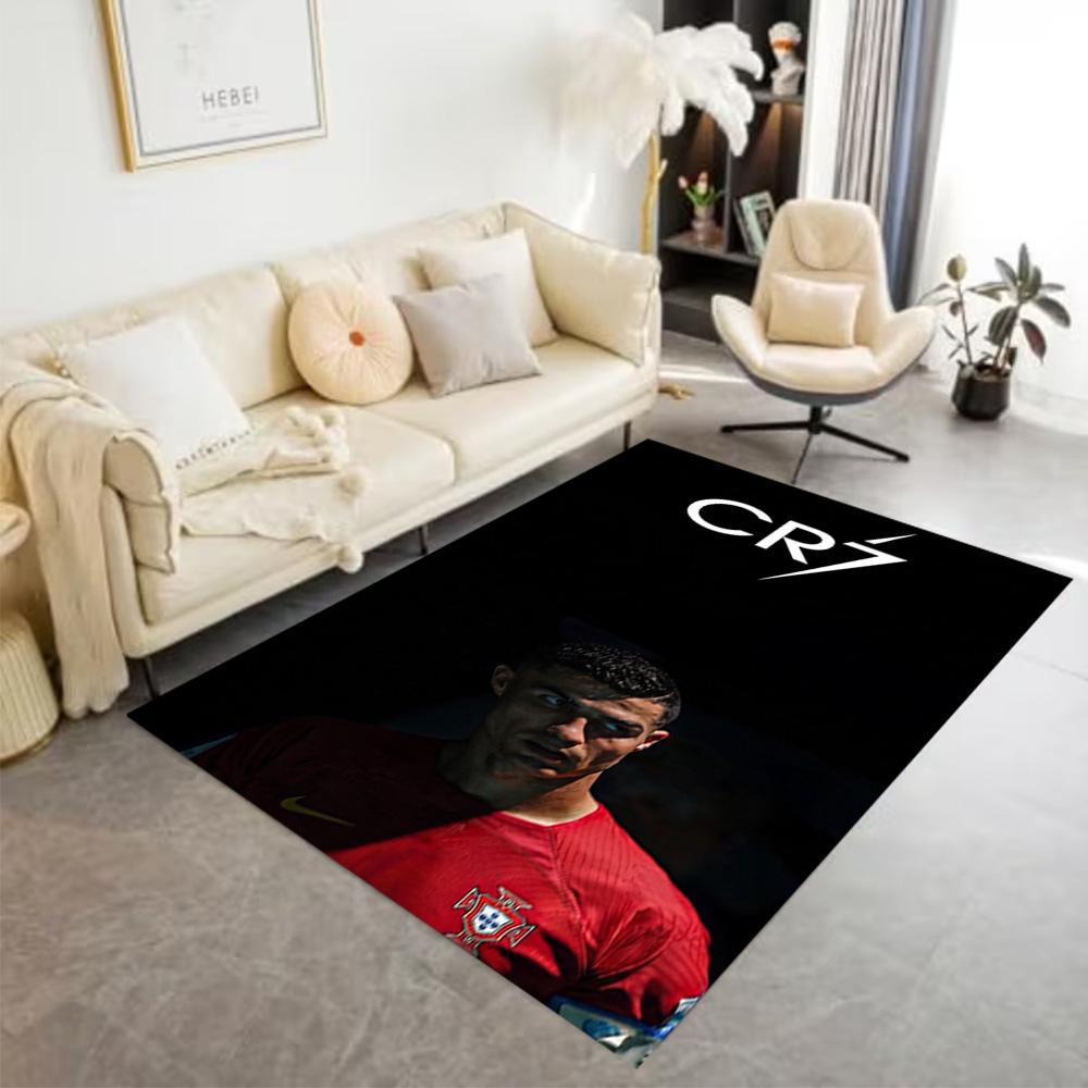 Juventus Player Action Floor Mat Design for Living Rooms Entryway Playrooms Outdoor Anti-slip Rug Anime Office Decor Perfect Gift for Women/Men