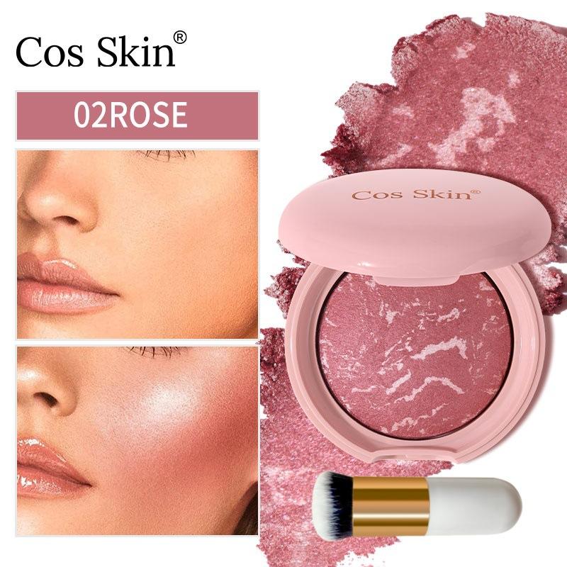 CosSkin Baked Blush Natural Pigment Long-Lasting Matte Face Blush