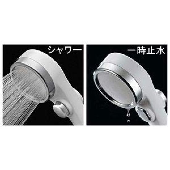 KAKUDAI Stop Shower White Head, Li-Large, 357-915-W,