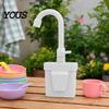 Leak-proof Kids Faucet Pretend Play Sink Toy Replacement, Electric Water Circulation Child Safe Kitchen for Kitchen, Dishwasher Role Interactive