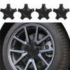 Car Wheel Center Caps  Protector Easy Installs Car Wheel Covers Automotive Hub Caps  Set Quick Installation 4pcs for Vehicle 