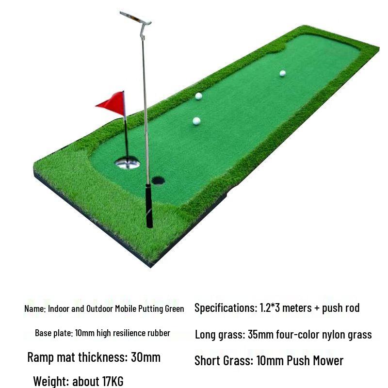Indoor Golf Putting Green Practice Set
