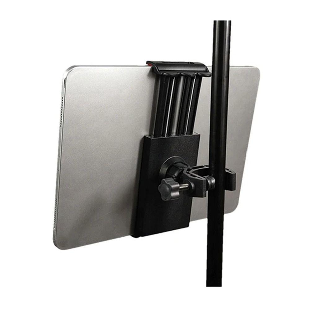Plastic Phone Holder 360 Degree Rotating Tablet Clip Rack Microphone Stand 6.5-18cm Phones