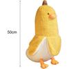 Walbest 19.69" Banana Duck Plush Toys,Cute Banana Duck Stuffed Animals Cushion, Weird Stuff Plushies Duck Stuffed Animals Cute Sleeping Pillows Gifts