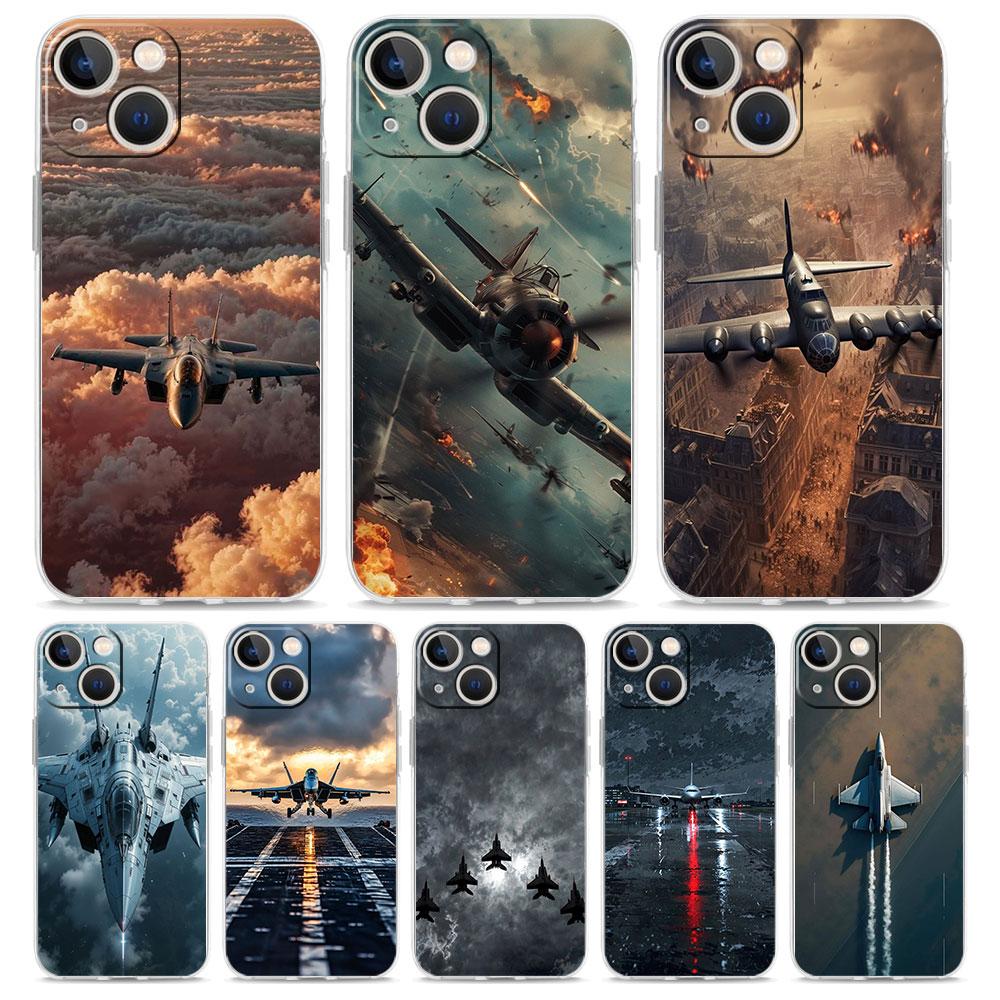 Phone Case For iPhone 17 Cases iPhone Air 16 15 12 13 14 Pro Max 7 8 Plus 16Pro iPhone11 Cover Aircraft Airplane cool