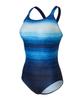 Laelliseupocheu [Rsla407 Nvy] Odd Speedback Swimsuit Navy