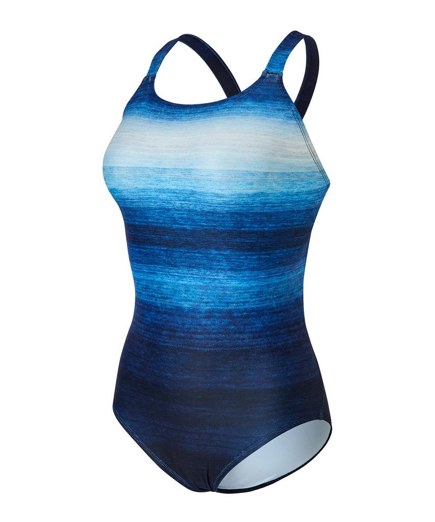 Laelliseupocheu [Rsla407 Nvy] Odd Speedback Swimsuit Navy