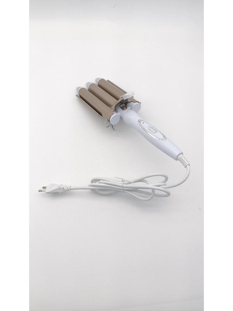 Triple-Barrel Ceramic Curling Iron - Water Wave & Goddess Perm Styler