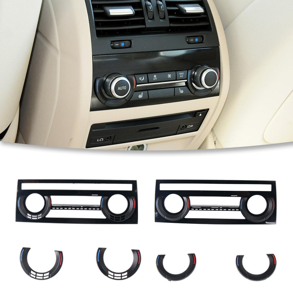 Und Dekorativer Ring 61319290751 Auto Heckklimapanel Für BMW 5 6 7 X5 X6 Serie F01 F02 F04 F06 F10 F11 F18 F15 F16