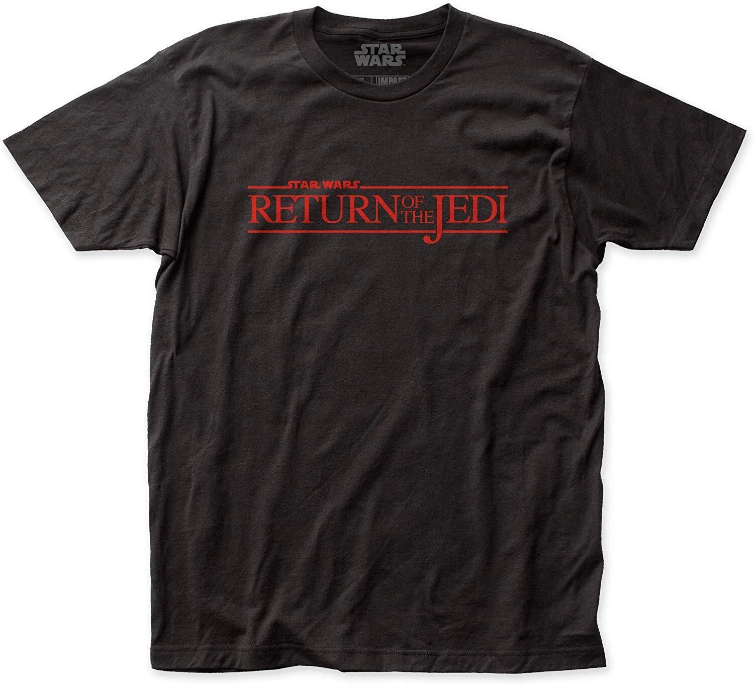 Authentic STAR WARS Return of The Jedi Logo T-Shirt S-2XL NEW XL