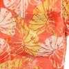 IOLANI 90s Old Leaf Pattern Short sleeve Aloha shirt S Orange series Men's Used