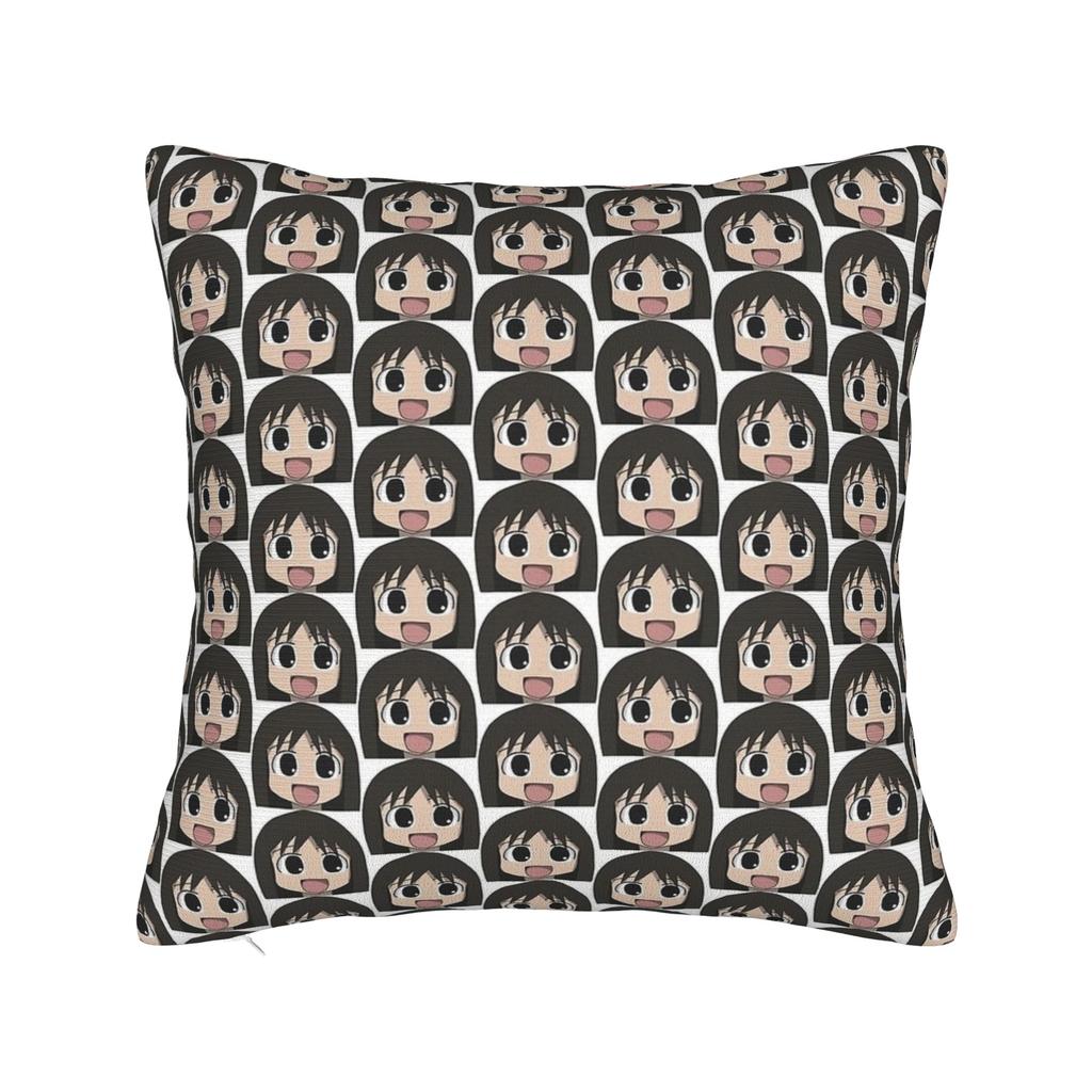 Pillow Case Osaka Azumanga Daioh Peeker Design Pillow Cover For Living Room Chair Retro Trendy Pillowcases